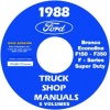 1988 FORD TRUCK REPAIR MANUALS 5 VOLUME SET